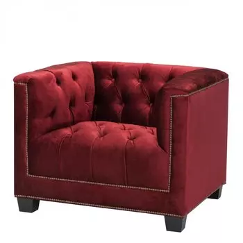 Кресло Eichholtz Chair Paolo Red
