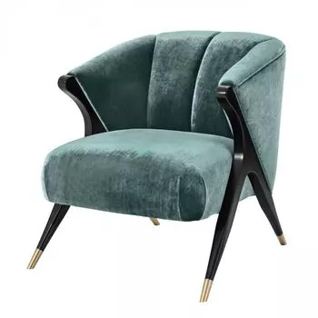Кресло Eichholtz Chair Pavone Aegean Green