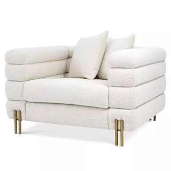 Кресло Eichholtz Chair York Boucle cream
