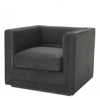 Кресло Eichholtz Сhair Adonia Anthracite