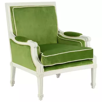 Кресло French Provence Armchair Ferrand green