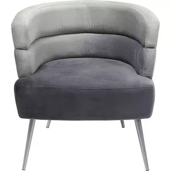 Кресло Gray Velvet Superposition