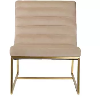 Кресло Great Basin matte gold