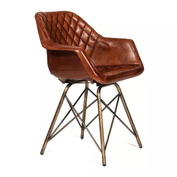 Кресло Leather Industrial armchair