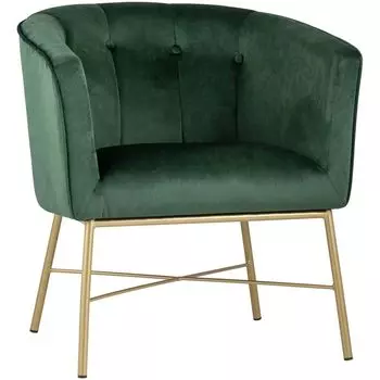 Кресло Mabel велюр цвет изумрудный