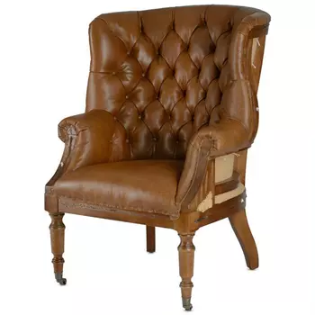 Кресло Meder Armchair натуральная кожа