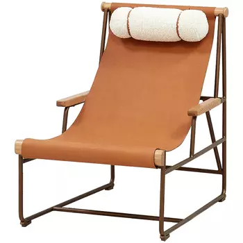 Кресло на металлическом каркасе Favreau Armchair