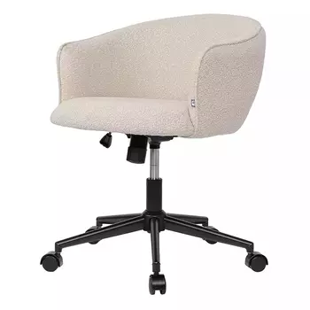 Кресло офисное полукруглое с буклированной обивкой Adjustable Chair