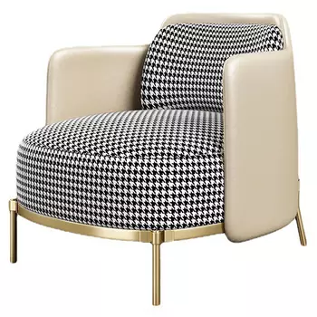 Кресло Pied de poule Cream Armchair