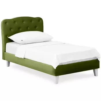 Кровать с мягким изголовьем Luna Palmer Bed