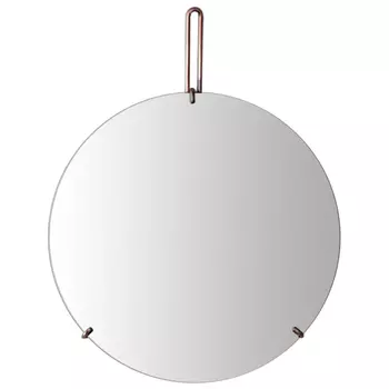 Круглое зеркало на металлическом подвесе Laier Mirror