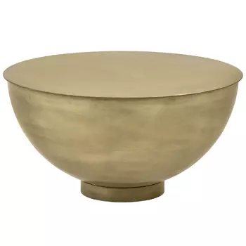 Круглый кофейный стол Modern Metal Caldron Coffee Table