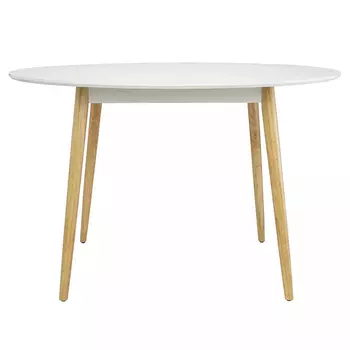 Круглый обеденный стол на 4-х ножках Round Dining Table Mateo