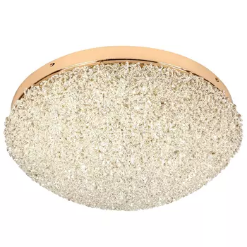 Круглый потолочный светильник с хрустальным декором Vere Crystal Ceiling Lamp 50