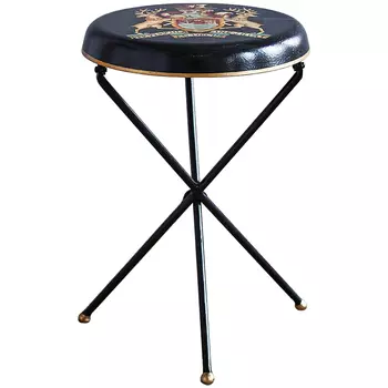 Круглый приставной столик складной Heraldry Chinoiserie Collection Side table