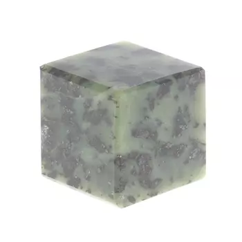 Кубик для охлаждения виски из уральского нефрита Natural Stone Cube