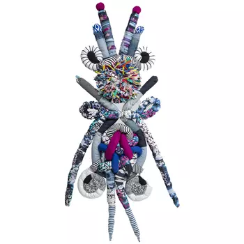 Кукла из джинсы Rusalka Upcycling