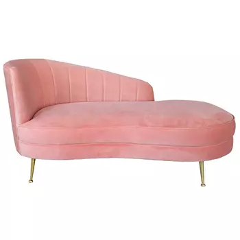 Кушетка Pink Velur