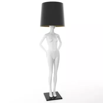 Лампа MANNEQUIN LAMP с абажуром созерцание силуэта