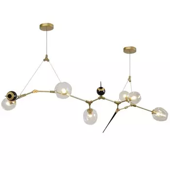 ЛЮСТРА Chandelier bubbles and thorns 6 плафонов