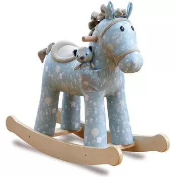 Лошадка-качалка голубая Oscar Pony