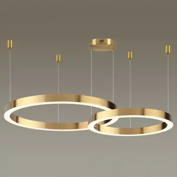 Люстра 2 Gold Ring Horizontal