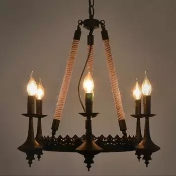 Люстра 6-Light Rustic Chandelier