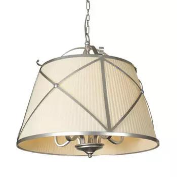 Люстра абажур Provence Lampshade Light Silver Chandelier
