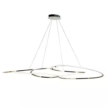 Люстра Adenor Ring Horizontal Chrome Chandelier