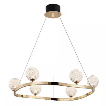 Люстра Aella Glass Balls Round Chandelier