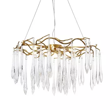 Люстра Average Crystal Rain Gold