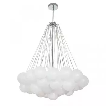 Люстра Белые Шары Apparatus Studio CLOUD Silver диаметр 80 см