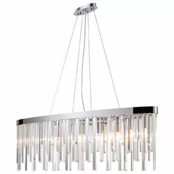 Люстра Bennett Oval Chandelier chrome