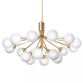 Люстра Berries Chandelier White Balloons Gold 18