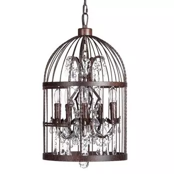 Люстра BirdCage Brown 35