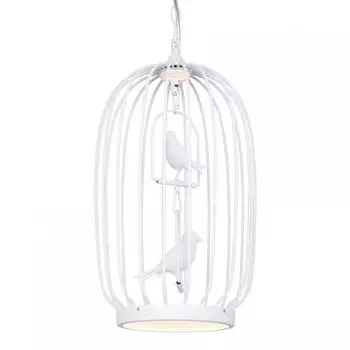Люстра Birdcage Chandelier Two White