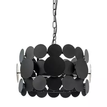 Люстра Black Matte Disk D35