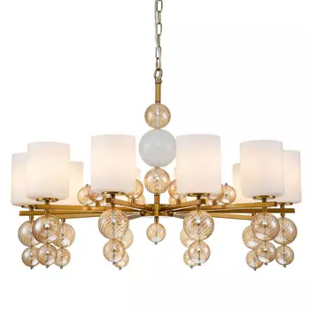 Люстра Blown Glass Balloons Chandelier 10