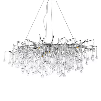 Люстра Большая Eucalyptus Silver