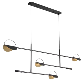 Люстра BOLIA LEAVES PENDANT black