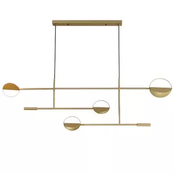 Люстра BOLIA LEAVES PENDANT brass
