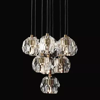 Люстра Boule De Cristal Round Cluster Chandelier 10
