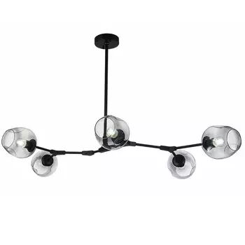 Люстра Branching Bubble Chandelier 5 black