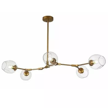 Люстра Branching Bubble Chandelier 5 gold