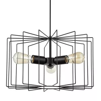 Люстра Cage Wire Color black