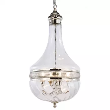 Люстра Capitol Hill Glass Pendant 30 Nickel