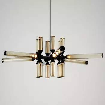 Люстра Castle 18-01 Black and Smoke