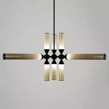 Люстра Castle 9-01 Black and Smoke