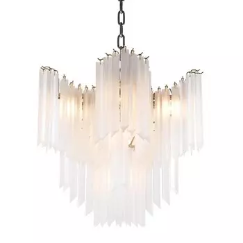 Люстра Chandelier Pulsar white glass