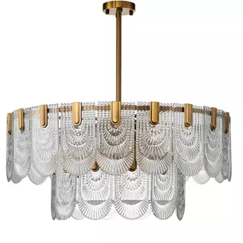 Люстра Charm с Рельефным Cтеклом